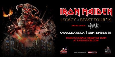 Iron Maiden | Oakland Arena