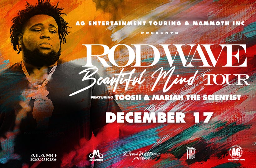 Rod Wave Beautiful Mind Tour Oakland Arena