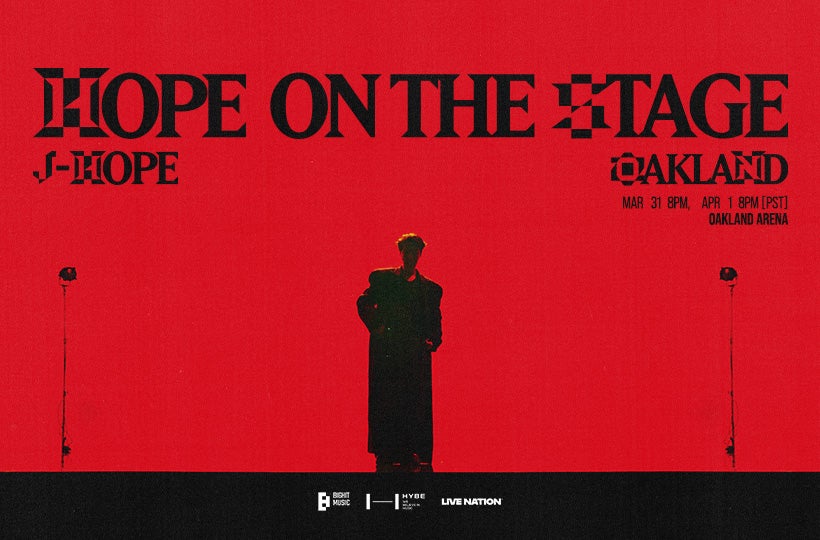 More Info for  2025 j-hope Tour 'HOPE ON THE STAGE' in OAKLAND