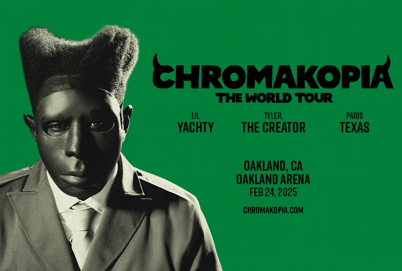 More Info for NEWS:  TYLER, THE CREATOR ANNOUNCES CHROMAKOPIA: THE WORLD TOUR